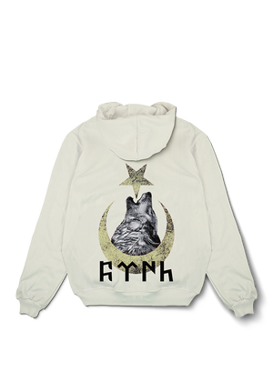 Ayyildiz Wolve Gokturk Oversized Hoodie