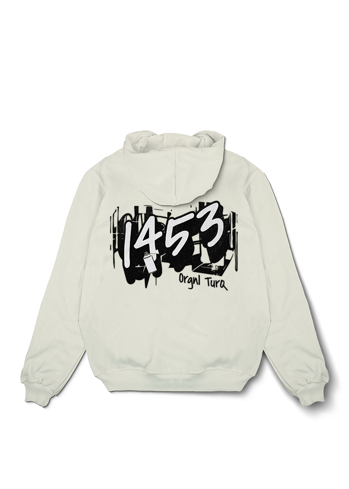 1453 Oversized Hoodie - OrginalTurq