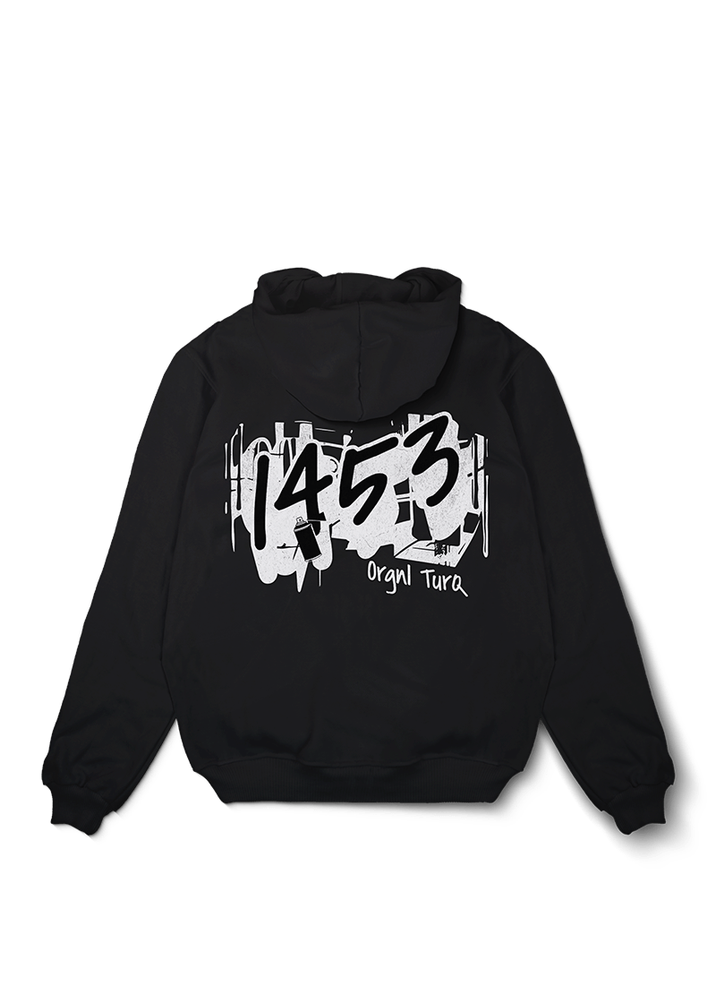 1453 Oversized Hoodie - OrginalTurq