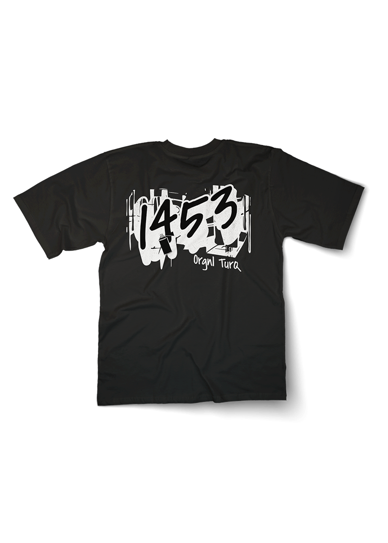 1453 Oversized T-shirt - OrginalTurq