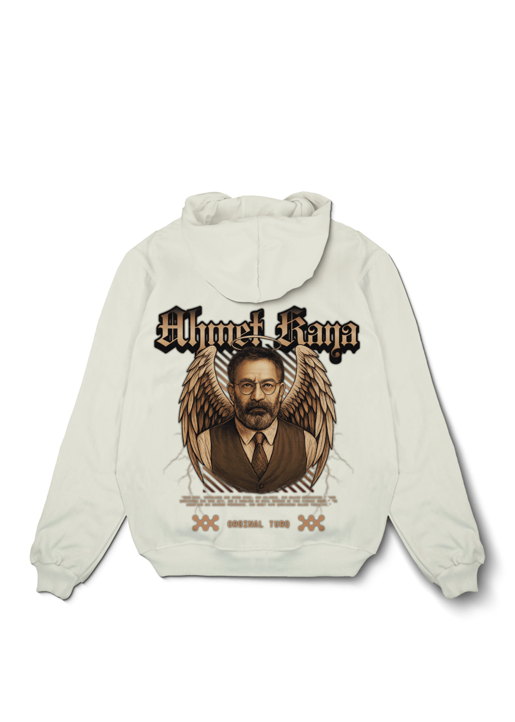 Ahmet Kaya Wings Oversized Hoodie - OrginalTurq
