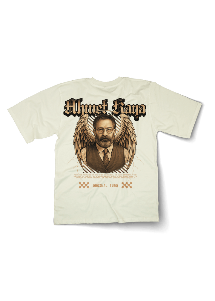 Ahmet Kaya Wings Oversized T-Shirt - OrginalTurq