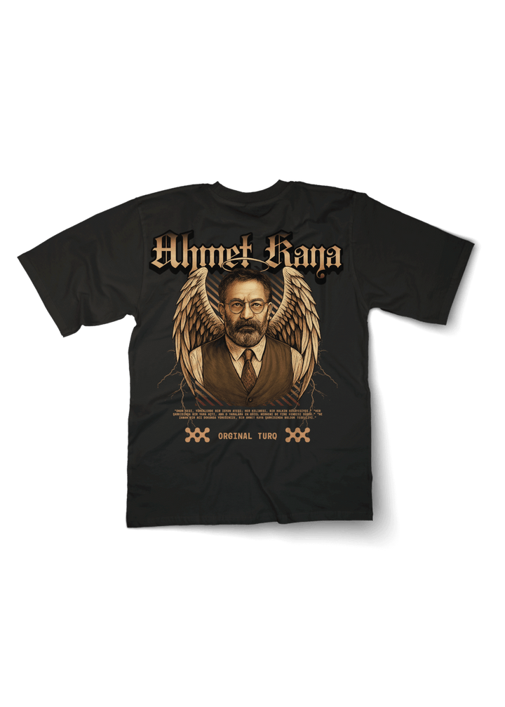 Ahmet Kaya Wings Oversized T-Shirt - OrginalTurq