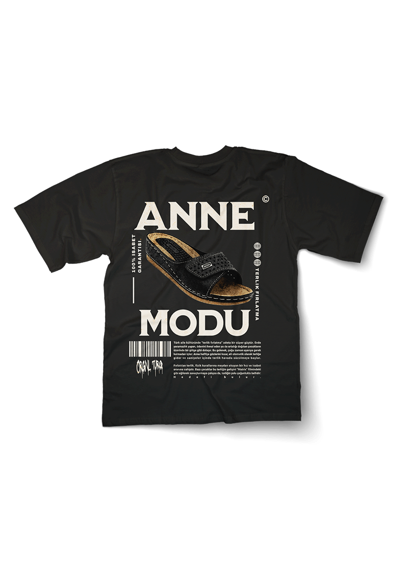 Anne Modu Oversized T-Shirt - OrginalTurq