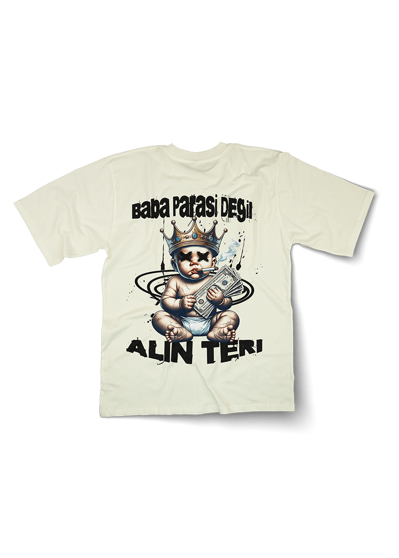 Baba Parasi Oversized T-shirt - OrginalTurq