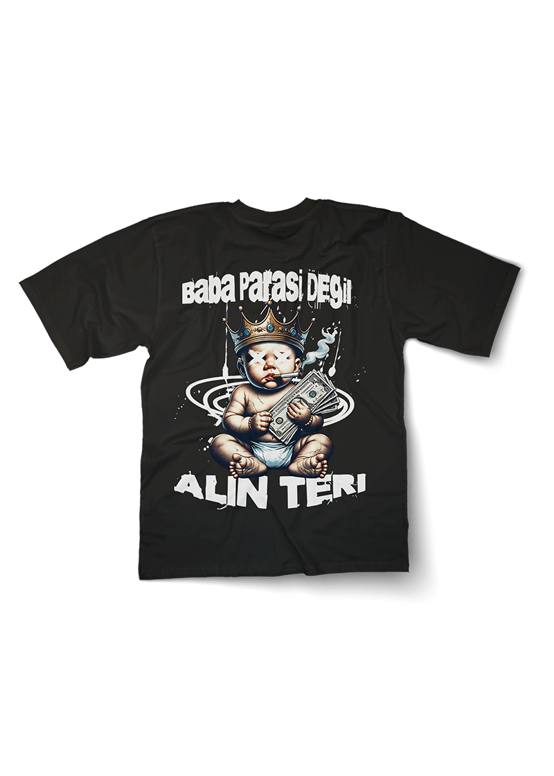 Baba Parasi Oversized T-shirt - OrginalTurq