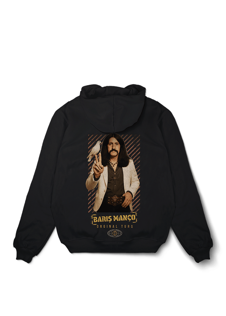 Baris Manco Peace Oversized Hoodie - OrginalTurq