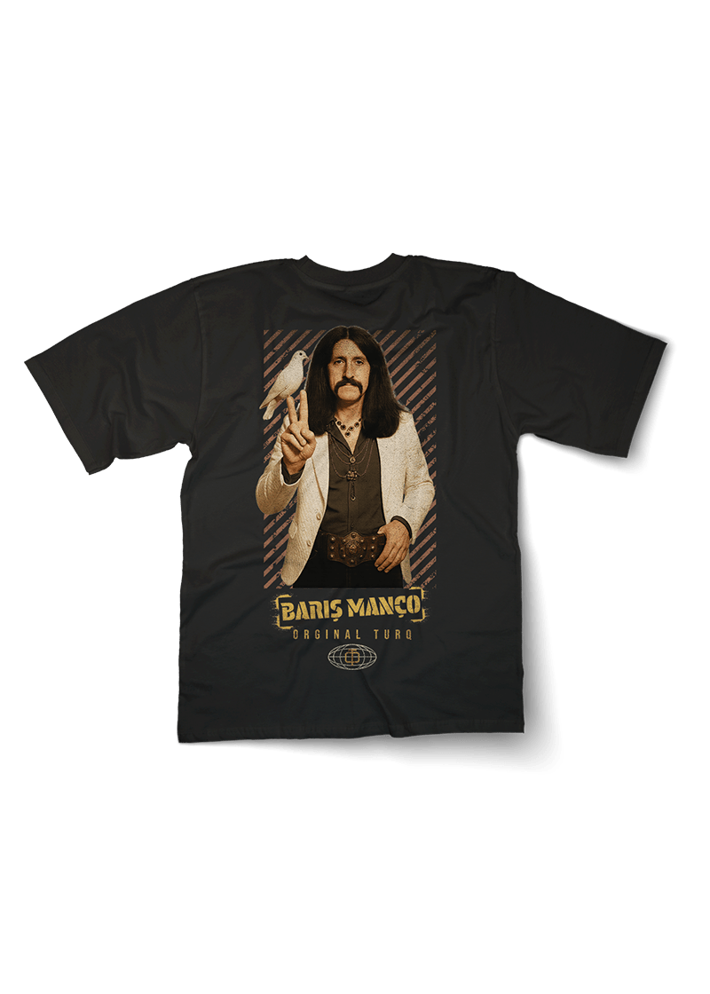 Baris Manco Peace Oversized T-shirt - OrginalTurq