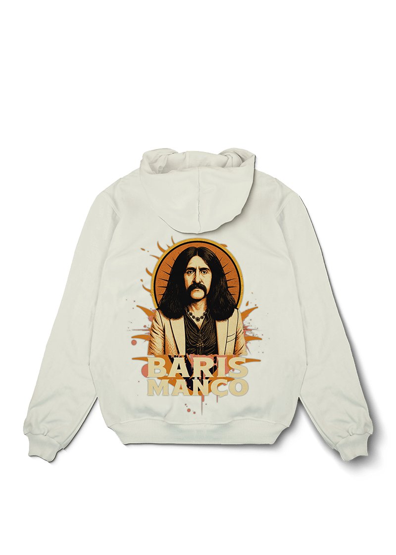 Baris Manco Painted Oversized Hoodie - OrginalTurq