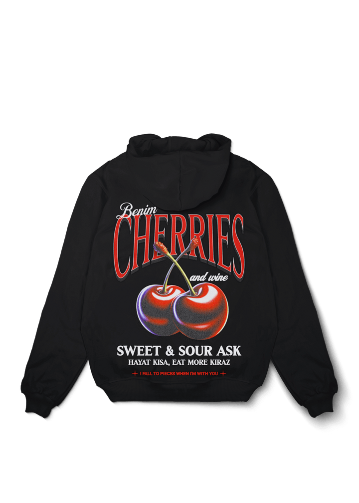 Benim Cherrys Oversized Hoodie - OrginalTurq