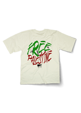 Bloody Free Palestine Oversized T-shirt