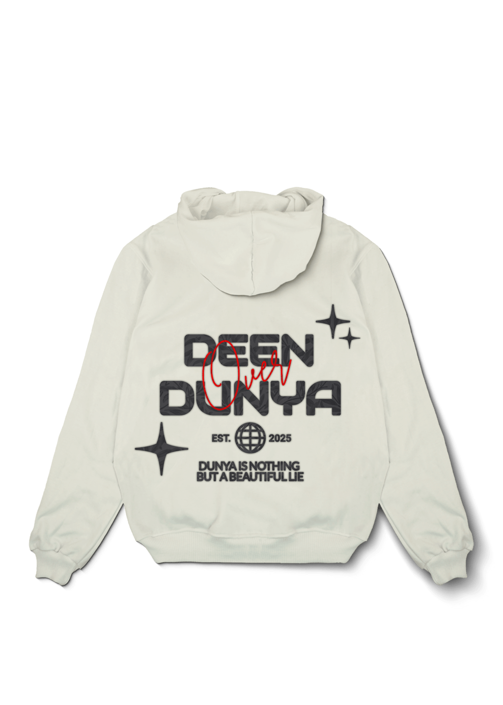 Deen over Dunya Oversized Hoodie - OrginalTurq