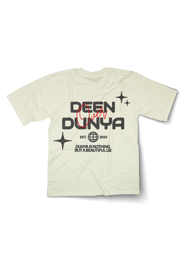 Deen over Dunya Oversized T-shirt - OrginalTurq