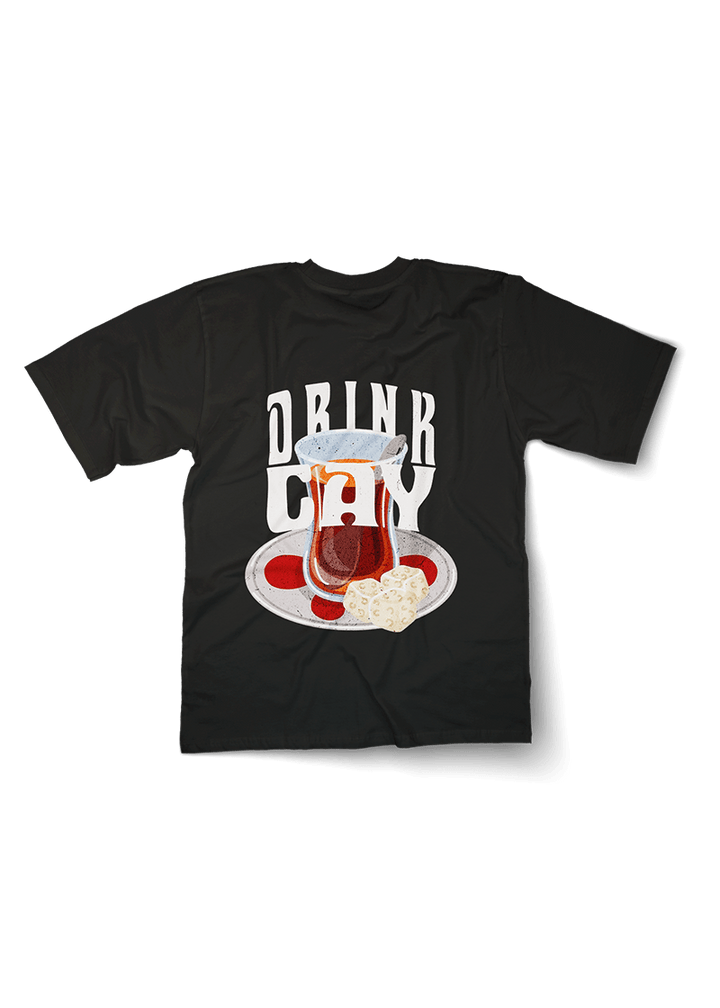Drink Cay Oversized Tshirt - OrginalTurq