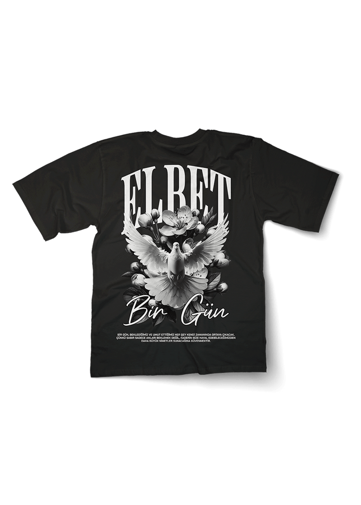 Elbet Bir Gun Oversized T-shirt - OrginalTurq
