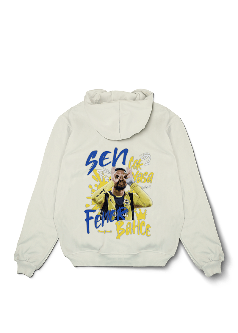 En Nesyri Fenerbahce Oversized Hoodie - OrginalTurq