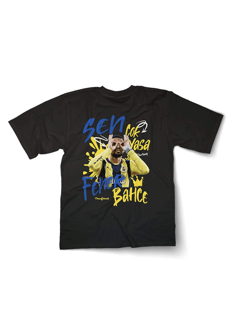 En Nesyri Fenerbahce Oversized Tshirt - OrginalTurq