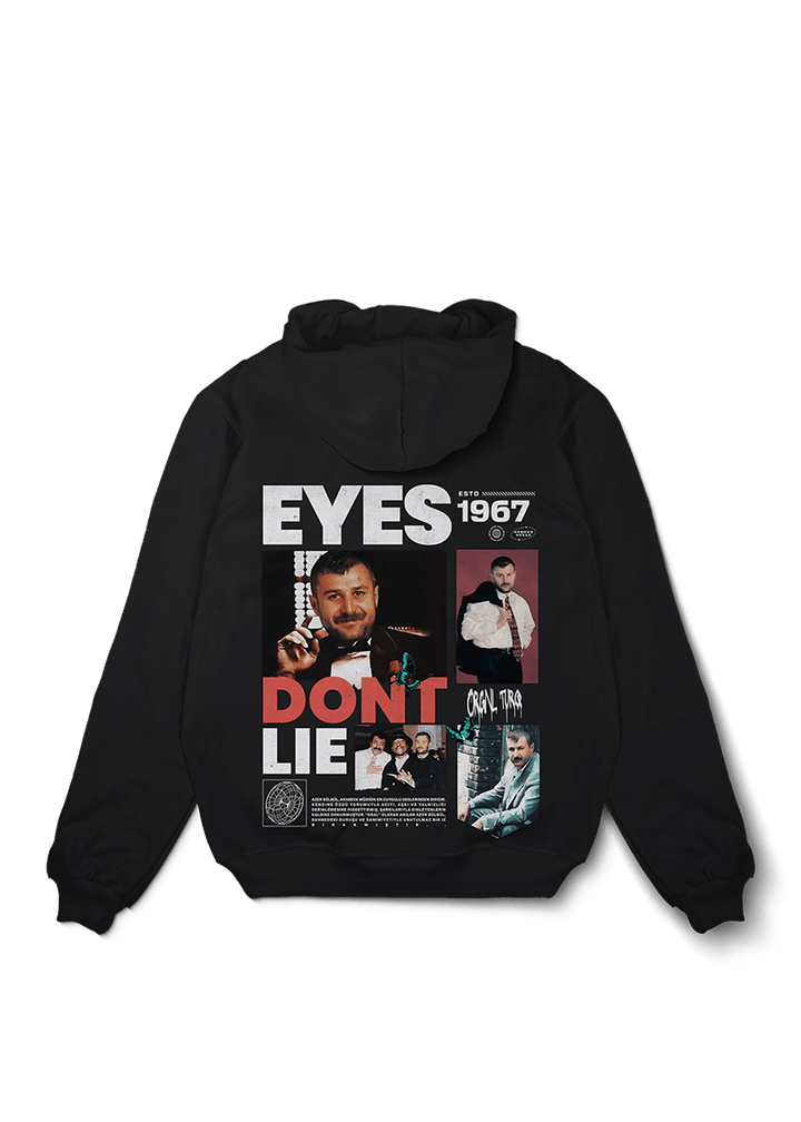 Eyes Don't Lie Azer Bulbul Oversized Hoodie - OrginalTurq