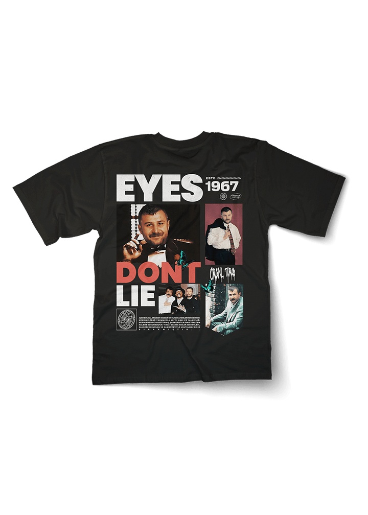 Eyes Don't Lie Azer Bulbul Oversized T-Shirt - OrginalTurq