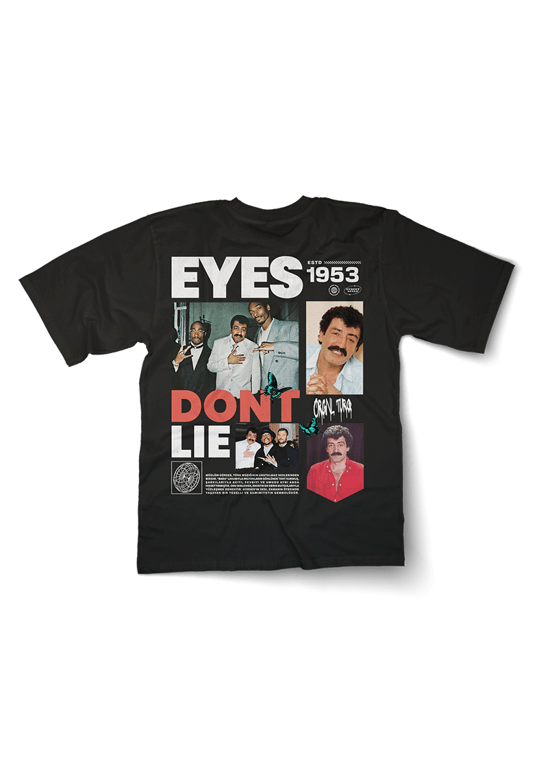 Eyes Don't Lie Muslum Gurses Oversized T-Shirt - OrginalTurq