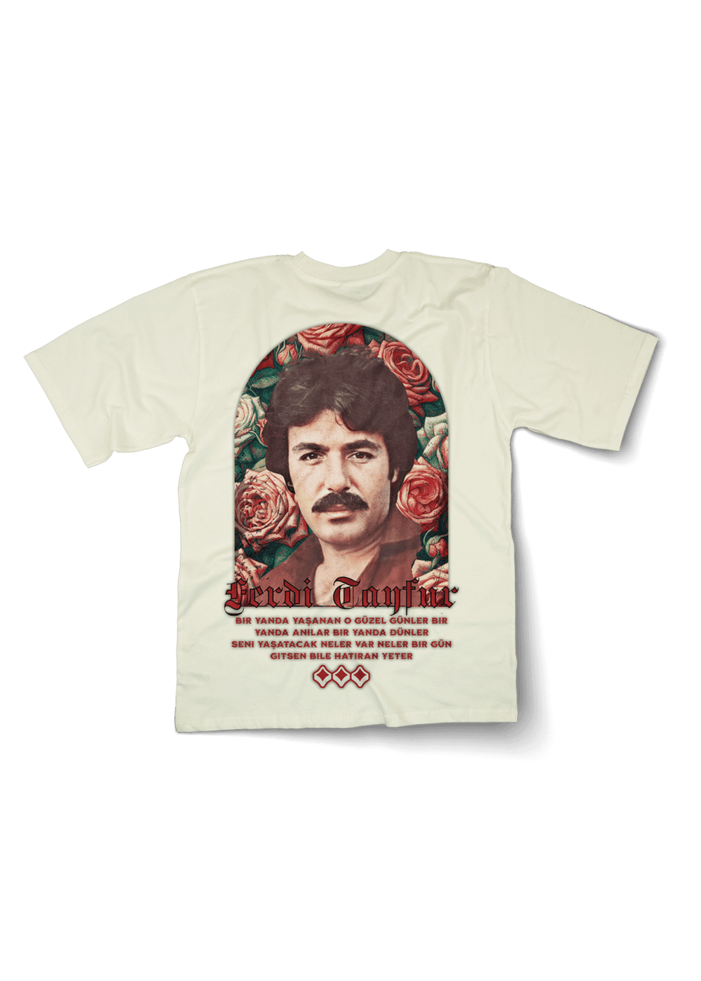Ferdi Tayfur Bloom Oversized T-shirt - OrginalTurq