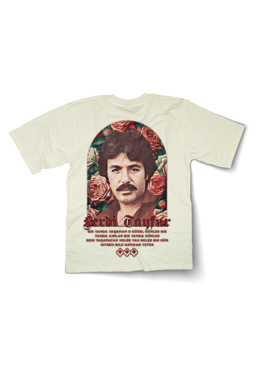 Ferdi Tayfur Bloom Oversized T-shirt - OrginalTurq