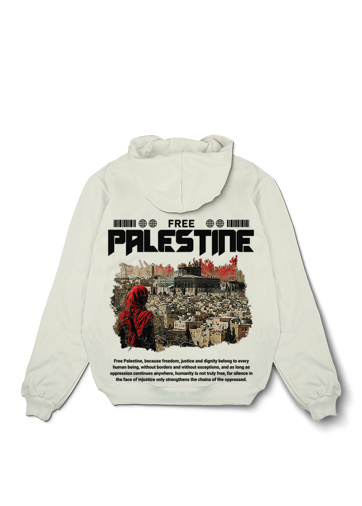 Free Palestine Freedom Oversized Hoodie - OrginalTurq