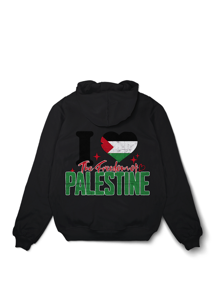 Freedom Palestine Oversized Hoodie - OrginalTurq