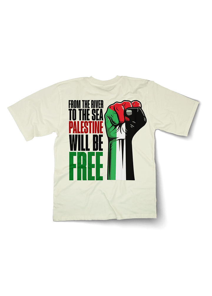 Palestine From The River Oversized T-shirt - OrginalTurq