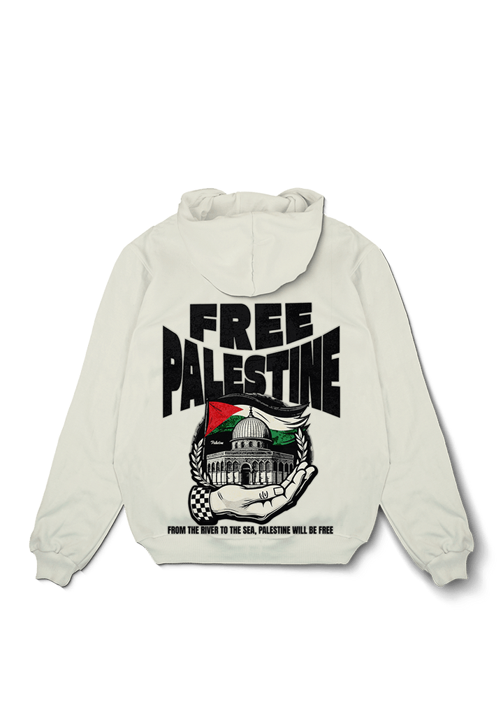 From The River Palestine Oversized Hoodie - OrginalTurq