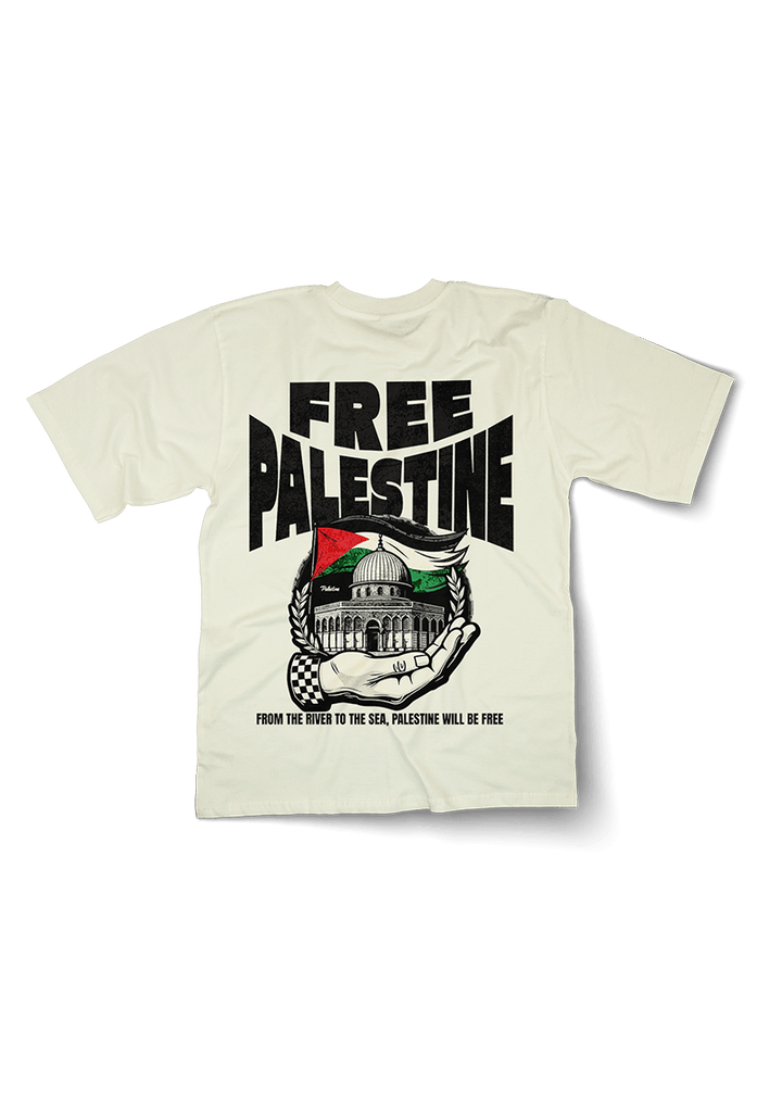 From The River Palestine Oversized T-Shirt - OrginalTurq