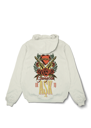 Gangsta Ask Oversized Hoodie - OrginalTurq