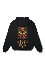 Gangsta Ask Oversized Hoodie - OrginalTurq