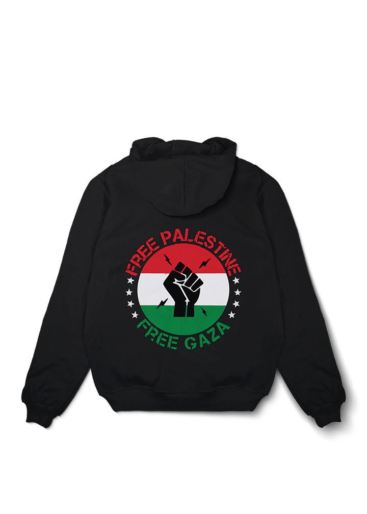Free Gaza Free Palestine Oversized Hoodie - OrginalTurq