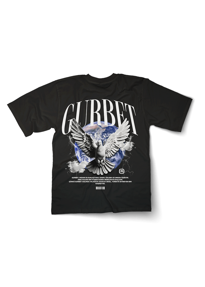 Gurbet Oversized T-shirt - OrginalTurq