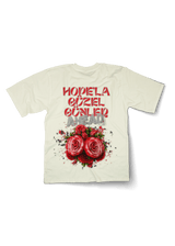 Hope'la güzel günler Oversized T-shirt - OrginalTurq