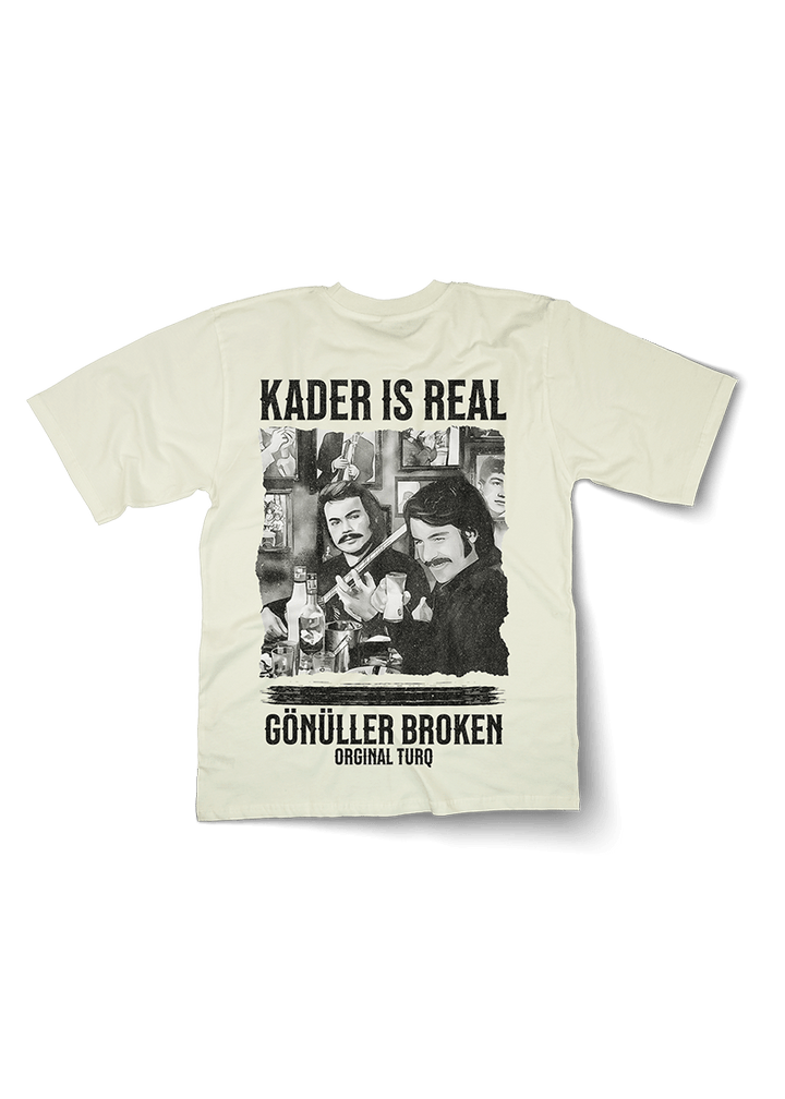 Kader is Real Oversized T-shirt - OrginalTurq