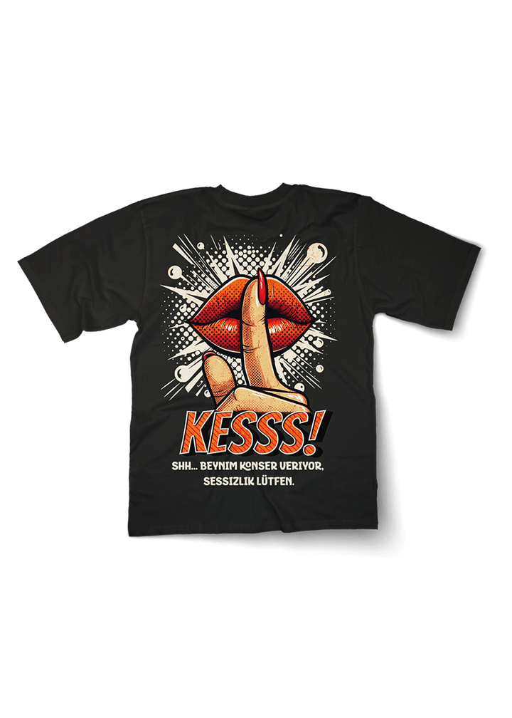 Kesss Oversized T-Shirt - OrginalTurq