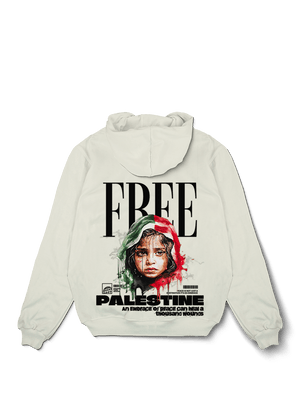Free Palestine Kid Oversized Hoodie - OrginalTurq