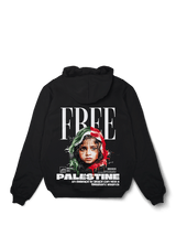 Free Palestine Kid Oversized Hoodie - OrginalTurq