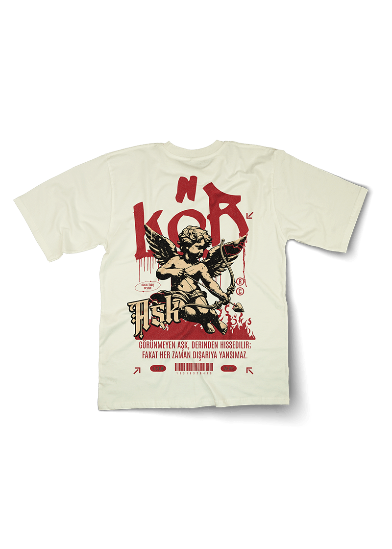 Kor Ask Oversized T-shirt - OrginalTurq