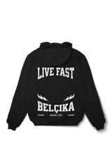 Live Fast BELCIKA Oversized Hoodie