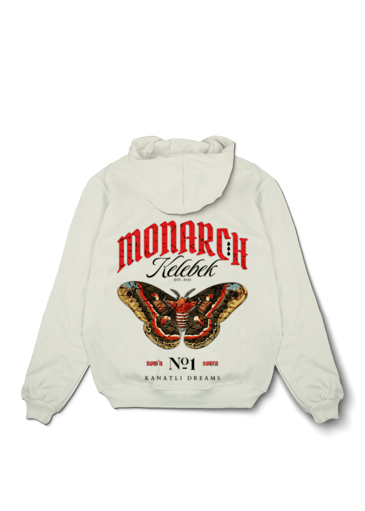 Monarch Kelebek Oversized Hoodie - OrginalTurq