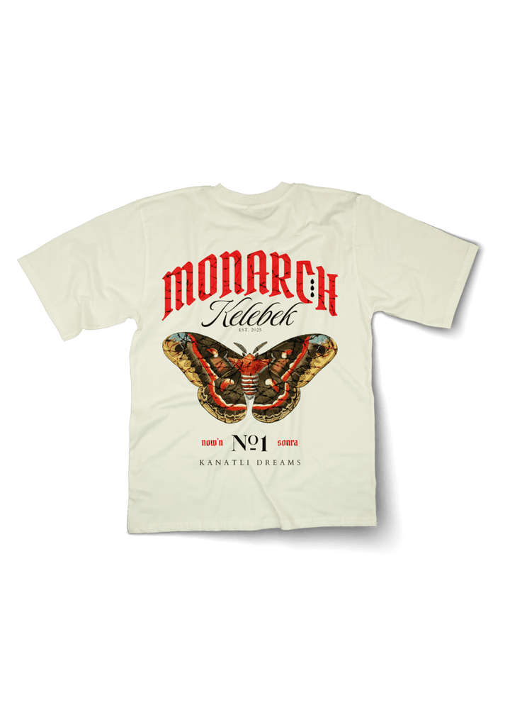 Monarch Kelebek Oversized T-shirt - OrginalTurq