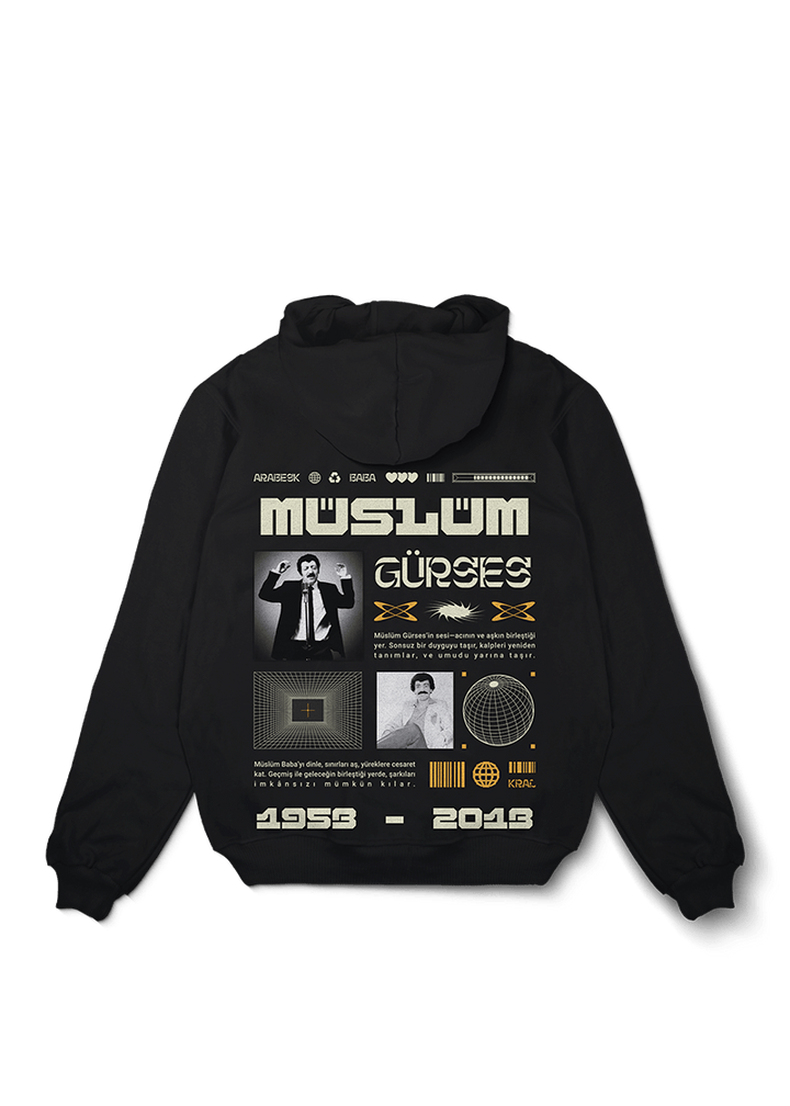 Muslum Gurses 1953 - 2013 Oversized Hoodie - OrginalTurq