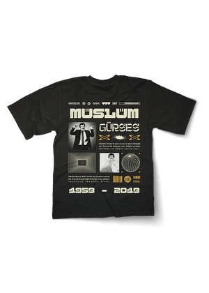 Muslum Gurses 1953 - 2013 Oversized T-shirt - OrginalTurq