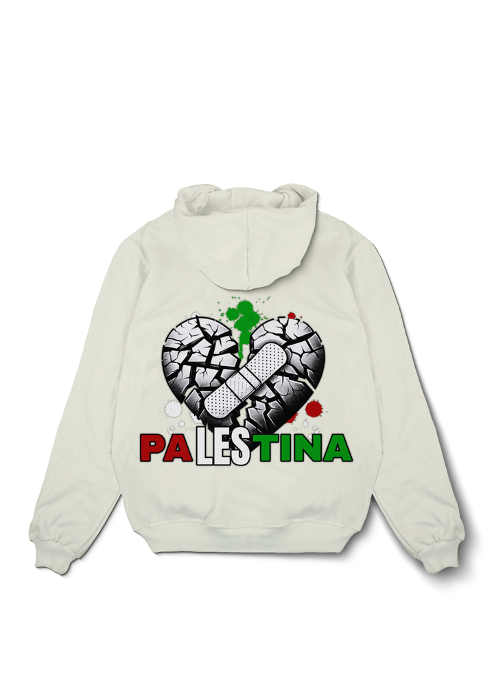 Palestina Broken Hearth Oversized Hoodie - OrginalTurq