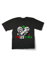 Palestina Broken Hearth Oversized T-shirt - OrginalTurq