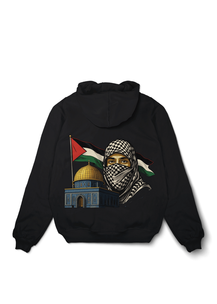 Palestina Keffiyeh Oversized Hoodie - OrginalTurq