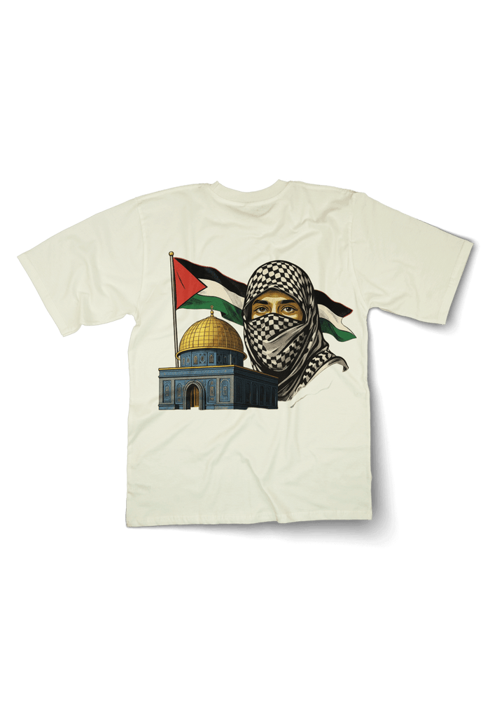 Palestina Keffiyeh Oversized T-shirt - OrginalTurq